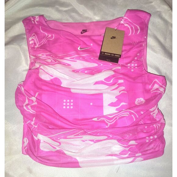 NWT Nike Serena Williams Design Crew Crop Tank Top Size M Style: HM4954-664 - Picture 1 of 5